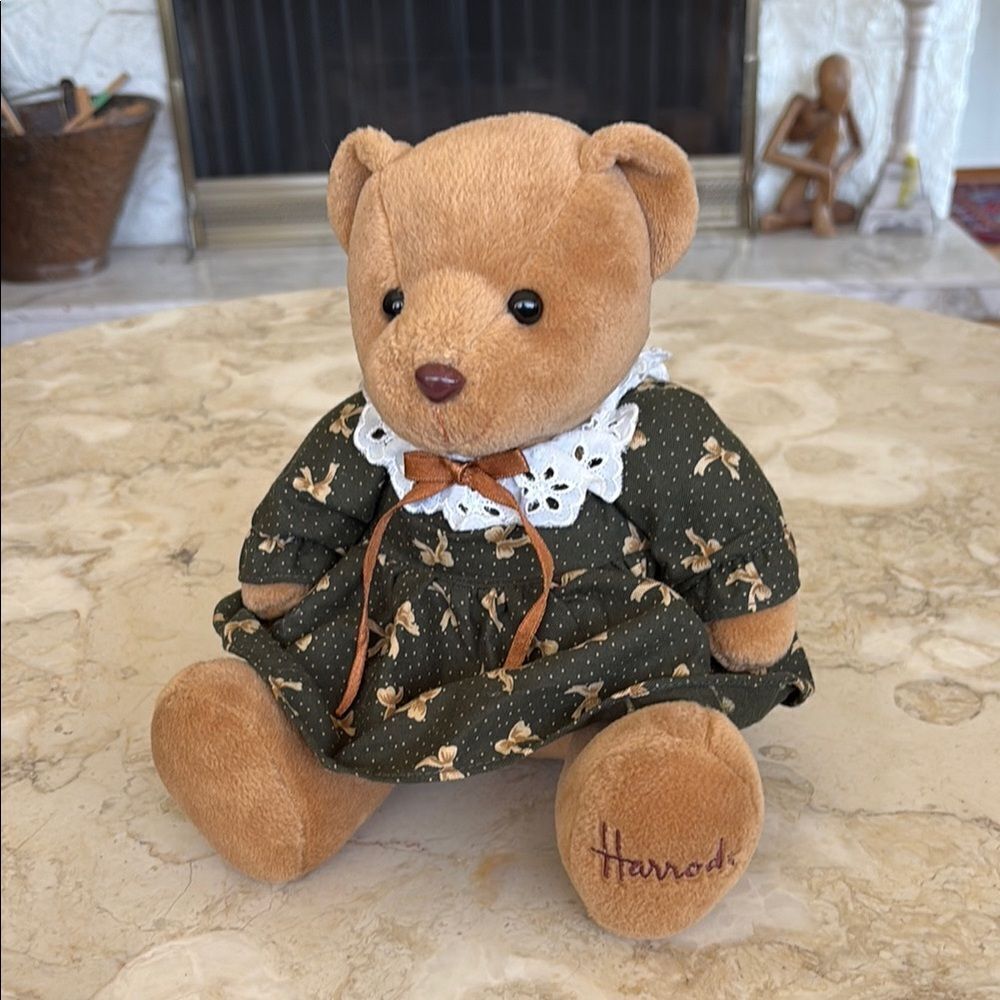 Harrods Collectible Girl Bear - As New